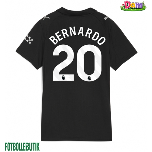 Manchester City Bernardo Silva #20 Bortatröja Kvinnor 2025-26 Kortärmad